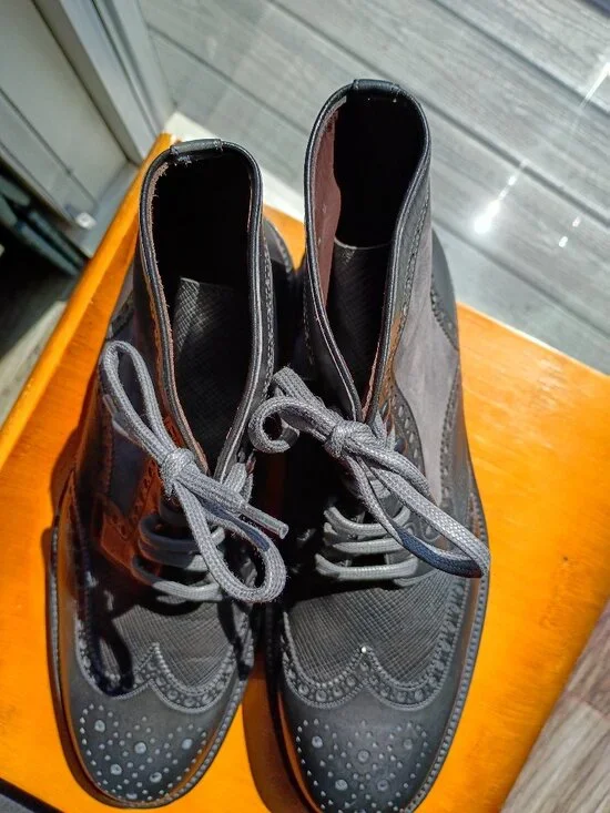 Magnanni for Saks Fifth Avenue Boots 9.5 *Like New - Picture 7 of 12